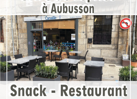 [RepriseActivité] Snack-restaurant à reprendre !