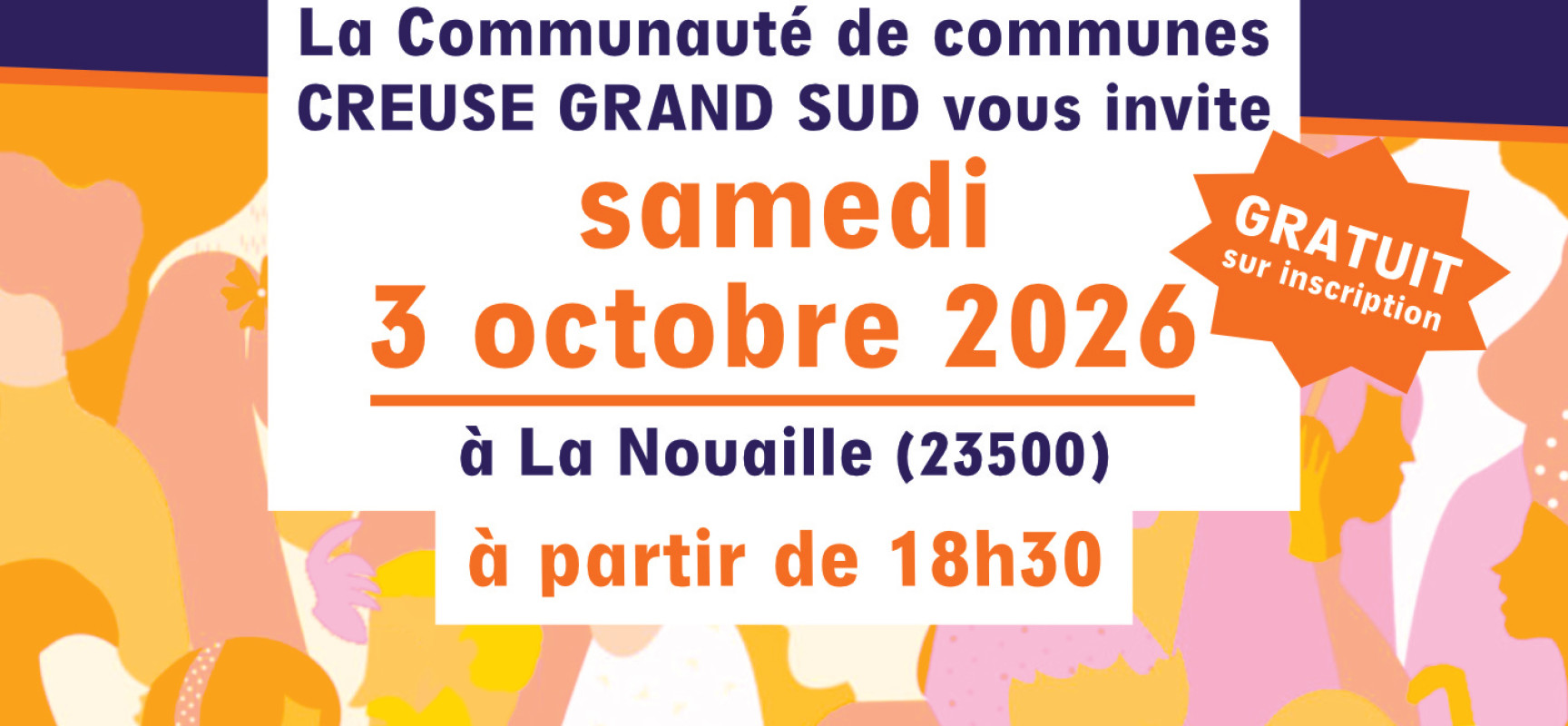[Accueil] Soirée d’accueil des nouveaux habitants de Creuse Grand Sud 2026